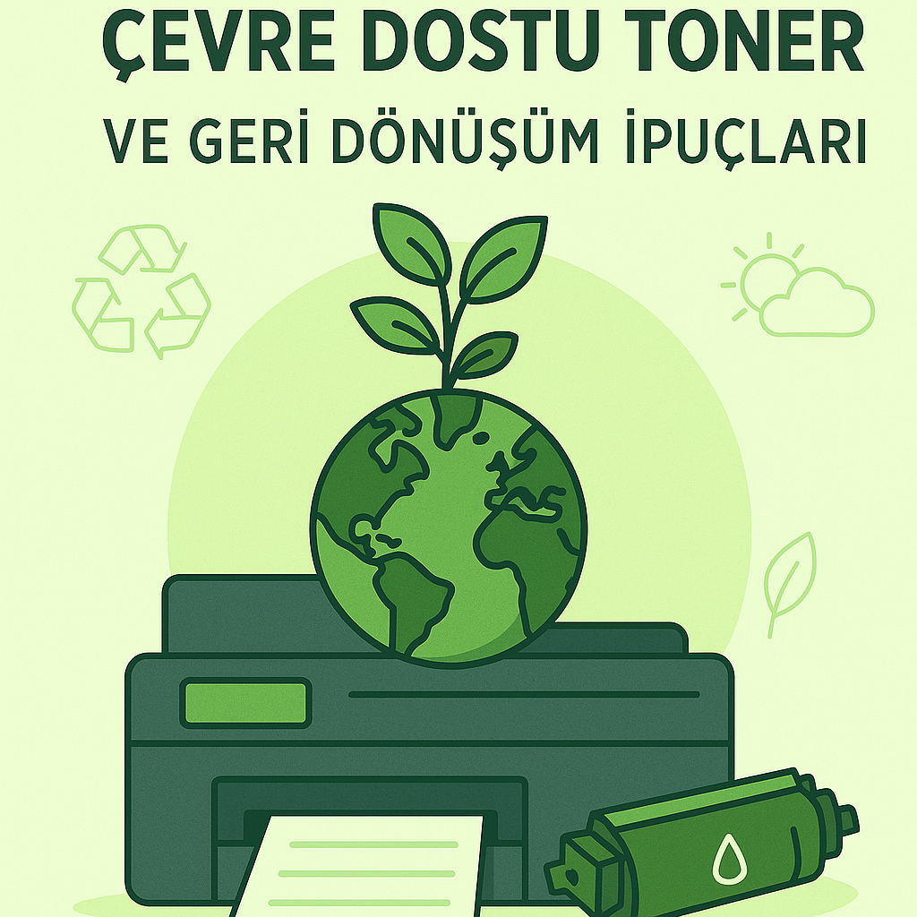 Sürdürülebilir Baskı: Çevre Dostu Toner ve Geri Dönüşüm İpuçları