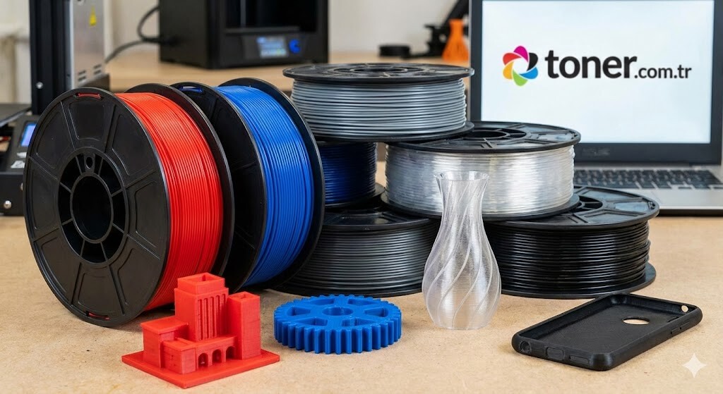3D Yazıcı Filament Rehberi: Hangi Türü Seçmelisiniz?