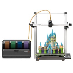 Anycubic Kobra 3 Max Combo 3D Yazıcı – 420x420x500 mm Çok Renkli Yüksek Hızlı Baskı - 1