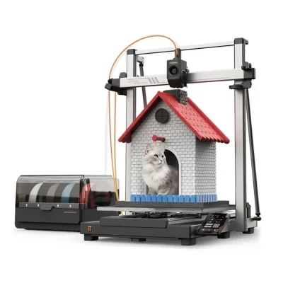 Anycubic Kobra 3 Max Combo 3D Yazıcı – 420x420x500 mm Çok Renkli Yüksek Hızlı Baskı - 3