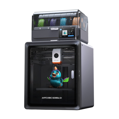 Anycubic Kobra S1 Combo 3D Yazıcı 4 Renkli - 1