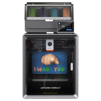 Anycubic Kobra S1 Combo 3D Yazıcı 4 Renkli - 1