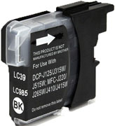 Brother LC39/LC985 Uyumlu Siyah Muadil Kartuş - 1