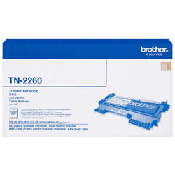 Brother - BROTHER TN-2260 ORJİNAL SİYAH TONER