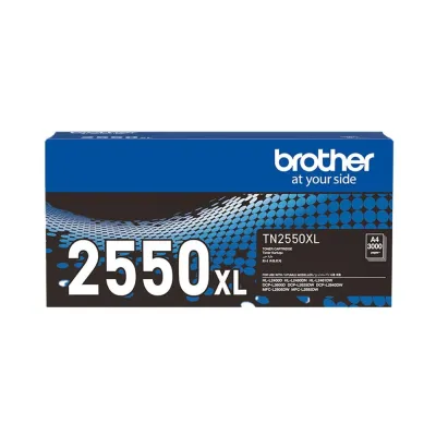 Brother TN-2550XL Yüksek Kapasiteli Siyah Orjinal Toner - 1