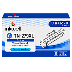 Brother TN-279XL Yüksek Kapasiteli Mavi Muadil Toner - Brother