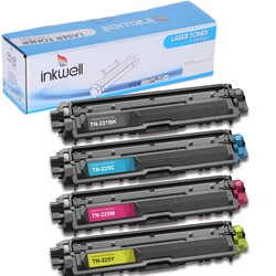 Brother MFC-9140cdn Uyumlu Muadil Toner Seti Tüm Renkler - Brother