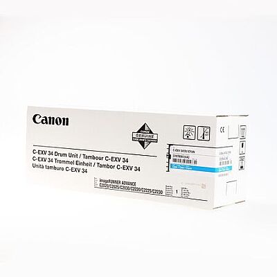 Canon C-EXV 34 Mavi Orijinal Drum Ünitesi - 1