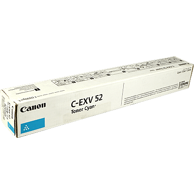 Canon C-EXV 52 Mavi Orijinal Fotokopi Toneri - 1