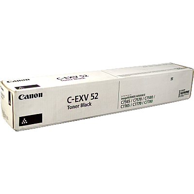 Canon C-EXV 52 Siyah Orijinal Fotokopi Toneri - 1