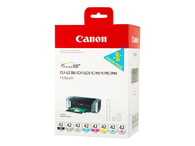 Canon CLI-42 Multipack 8li Set Orjinal Kartuş