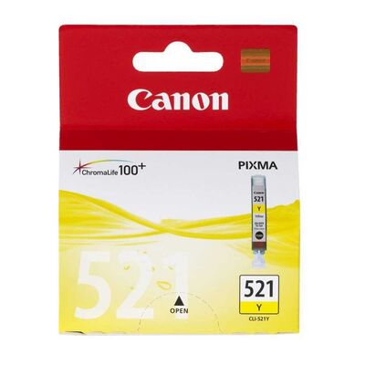 Canon CLI-521 Sarı Mürekkep Kartuş - 1