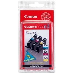 Canon CLI-526 Mürekkep Kartuş CMY Multipack