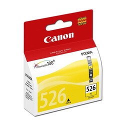 Canon - Canon CLI-526 Sarı Mürekkep Kartuş