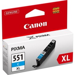 Canon - Canon CLI-551XL Mavi Mürekkep Kartuş