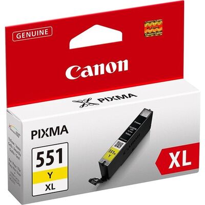 Canon CLI-551XL Sarı Mürekkep Kartuş