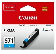 Canon - Canon CLI-571 Cyan Mürekkep Kartuş - 0386C001AA