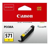 Canon CLI-571 Sarı Mürekkep Kartuş - 0388C001AA - Canon
