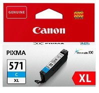 Canon CLI-571XL Mavi Mürekkep Kartuş - 0332C001AA - Canon