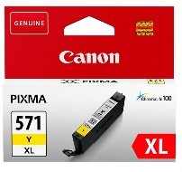 Canon - Canon CLI-571XL Sarı Mürekkep Kartuş - 0334C001AA