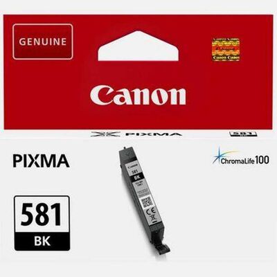 Canon CLI-581 BK Siyah Orjinal Kartuş - 1