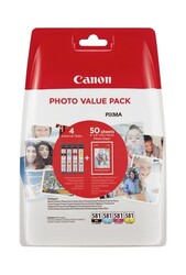 Canon - Canon CLI-581 Multipack 4'lü Paket Orjinal Kartuş Seti