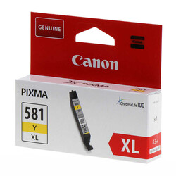 Canon - Canon CLI-581XL Sarı Orjinal Kartuş