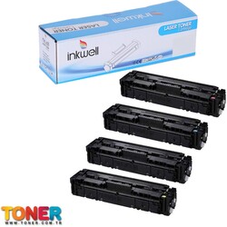Canon CRG-054 MF645CX Muadil Toner Seti Tüm Renkler 