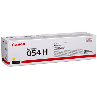 Canon CRG-054H Sarı Yüksek Kapasite Orijinal Toner