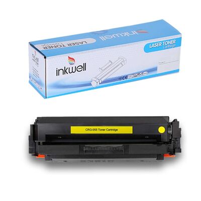 Canon CRG-055 Sarı Muadil Toner Çipsiz