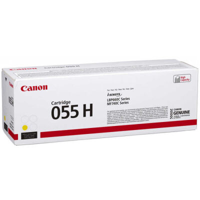 Canon CRG-055H Y Sarı Orjinal Toner - 1