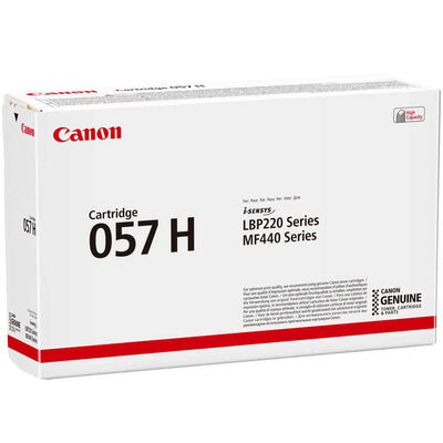 Canon CRG-057H Siyah Yüksek Kapasite Orjinal Toner (3010C002)