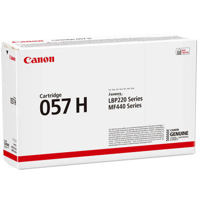 Canon CRG-057H Siyah Yüksek Kapasite Orjinal Toner (3010C002) - 1