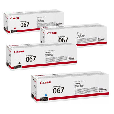 Canon CRG-067 Orjinal Toner Seti Tüm Renkler