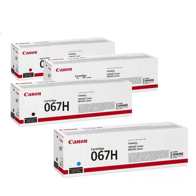 Canon CRG-067H Orjinal Toner Seti Tüm Renkler