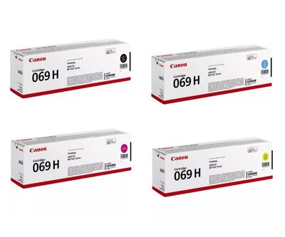 Canon CRG-069H CMYK Orijinal Toner Set 4renk