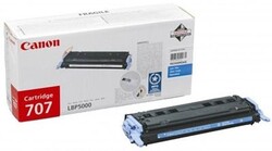 Canon - Canon CRG-707C Mavi Orjinal Toner