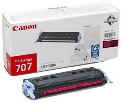 Canon - Canon CRG-707M Kırmızı Orjinal Toner