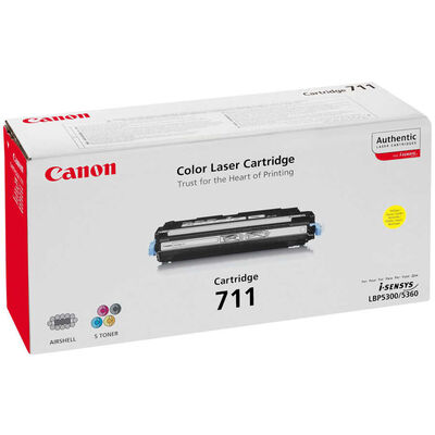 CANON CRG-711 ORJİNAL SARI TONER