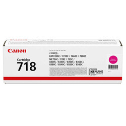 Canon - Canon CRG-718 Orjinal Kırmızı Toner