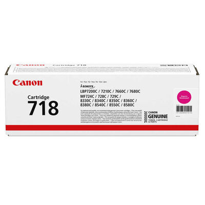 Canon CRG-718 Orjinal Kırmızı Toner