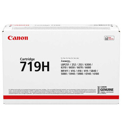 CANON CRG-719H ORJİNAL SİYAH TONER - Canon