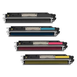 Canon - CANON CRG 729 Komple SET (CMYK) Muadil Toner