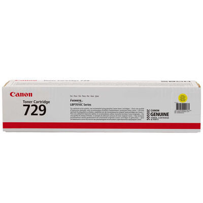 CANON CRG-729 ORJİNAL SARI TONER - 1