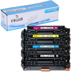 Canon - Canon CRG-731 Muadil Toner Seti Tüm Renkler