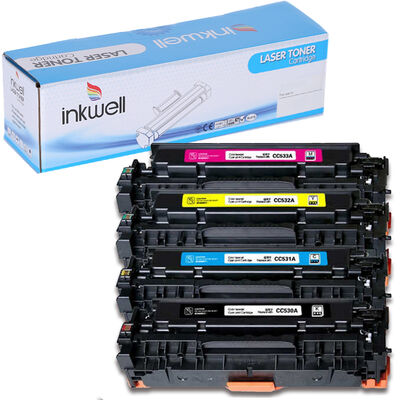 Canon CRG-731 Muadil Toner Seti Tüm Renkler - 1