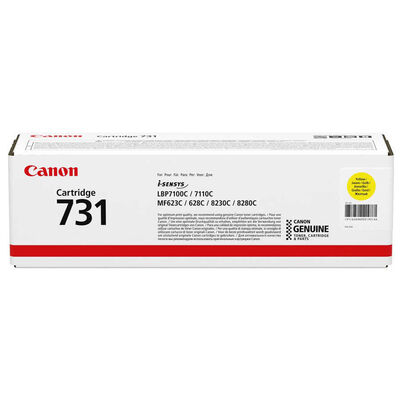 CANON CRG-731 ORJİNAL SARI TONER - 1