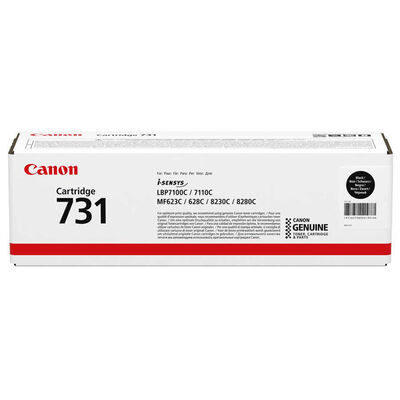 CANON CRG-731 ORJİNAL SİYAH TONER - 1