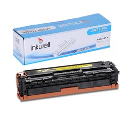 CANON CRG-731 Sarı Muadil Toner - Thumbnail