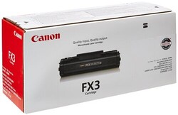 Canon - Canon FX-3 Siyah Orjinal Toner